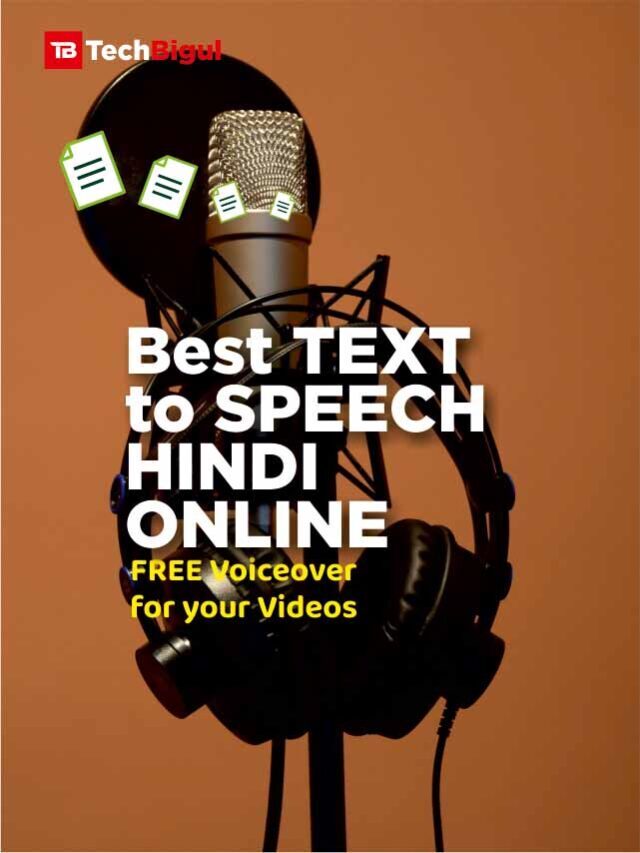 Best Text to speech Hindi online 2023